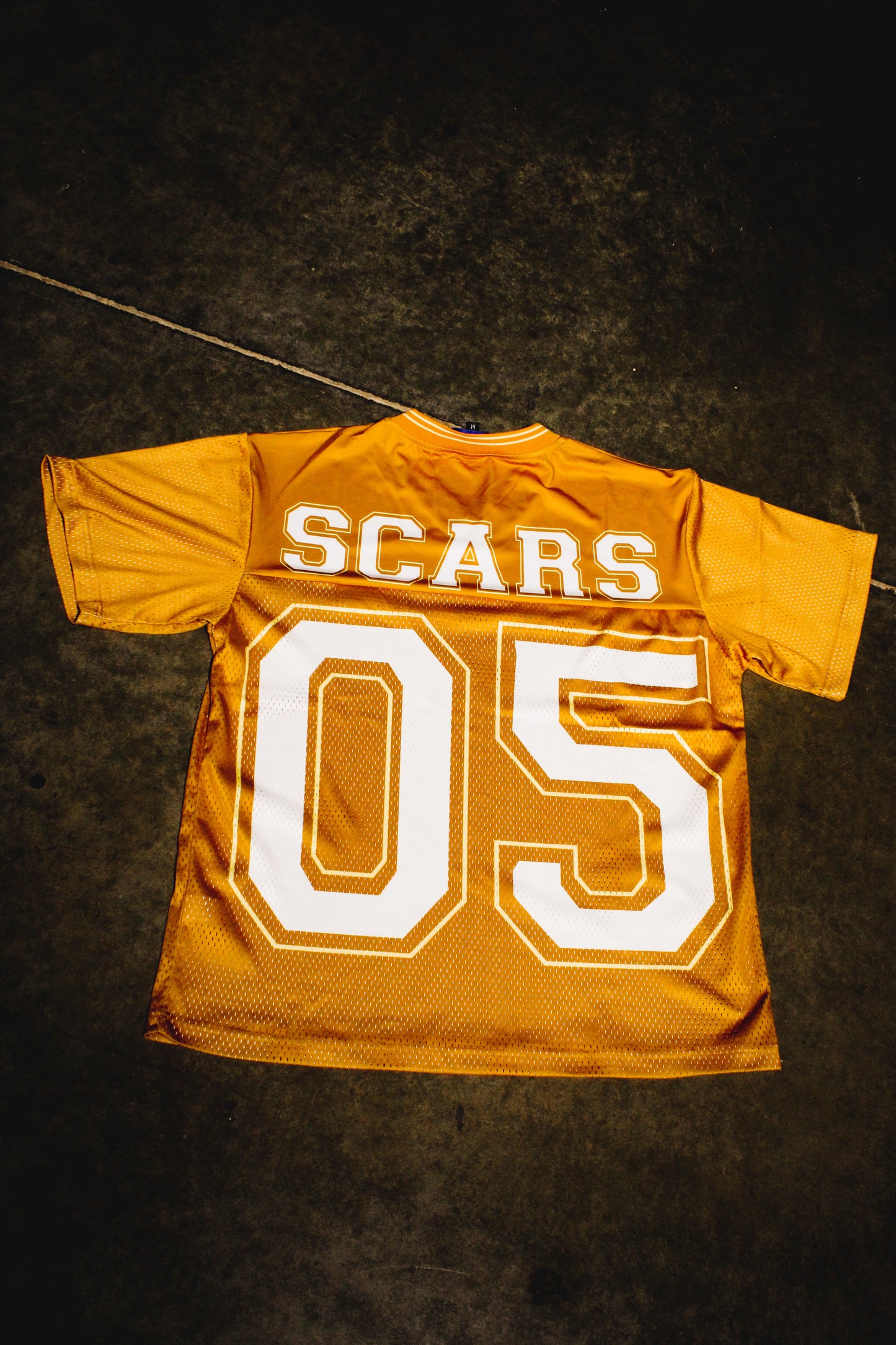 Burnt Orange Permanent Scars Sports Jersey